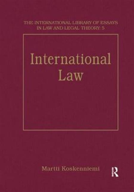 Book cover of: International Law. By: Martti Koskenniemi