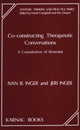 Book cover of: Co-Constructing Therapeutic Conversations. By: Ivan Inger
