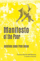 Book cover of: Manifesto Of The Poor: Solutions Come From Below. By: Francisco Van Der Hoff Boersma