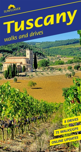 Book cover of: Tuscany Sunflower Walking Guide