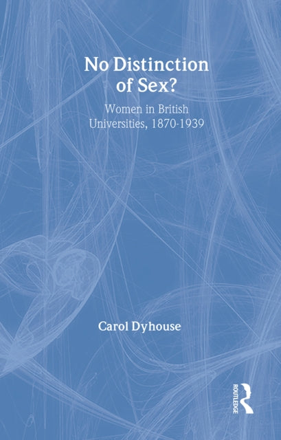 Book cover of: No Distinction Of Sex?