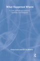 Book cover of: What Happened Where