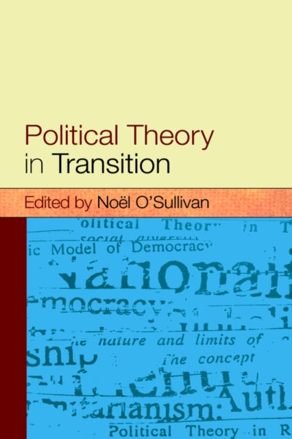 Book cover of: Political Theory In Transition. By: N. O'sullivan