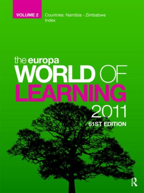Book cover of: Europa World of Learning 2007 Volume 2. By: Europa Europa Publications