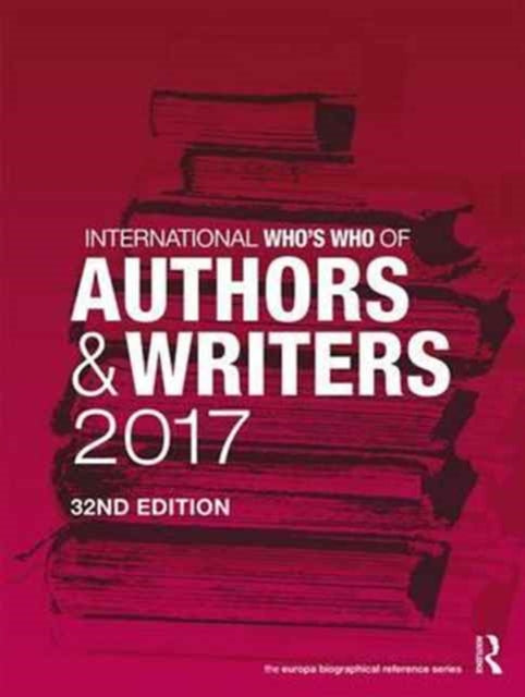 Book cover of: International Who's Who of Authors and Writers 2018. By: Europa Europa Publications