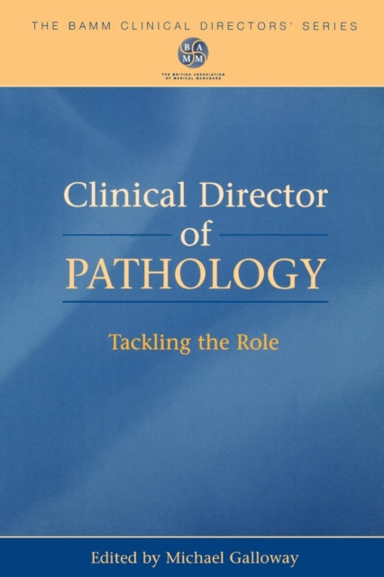 Book cover of: Clinical Director of Pathology