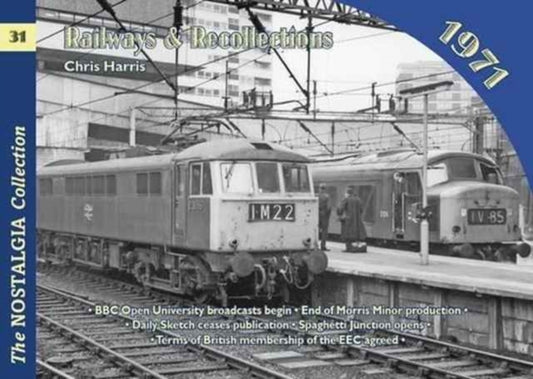 Book cover of: Railways and Recollections. By: Chris Harris