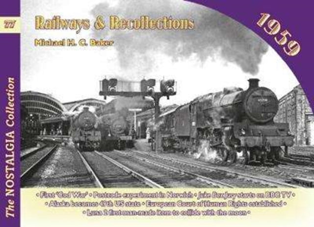 Book cover of: Railways & Recollections 1959. By: Michael Baker