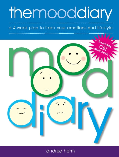 Book cover of: Mood Diary. By: Andrea Harrn