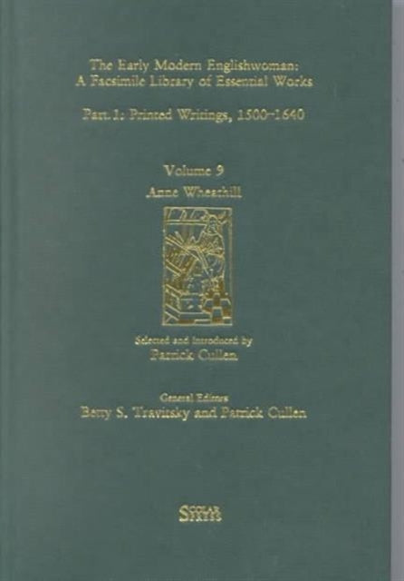 Book cover of: Anne Wheathill. By: Betty S. Travitsky
