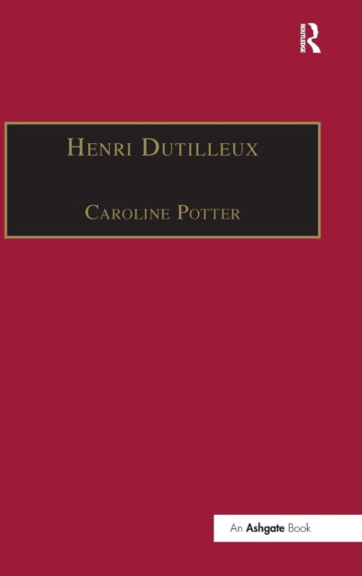 Book cover of: Henri Dutilleux