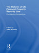 Book cover of: Reform of UK Personal Property Security Law. By: John De Lacy