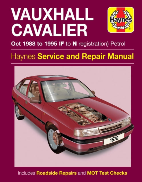 Book cover of: Vauxhall Cavalier Petrol (Oct 88 - 95) Haynes Repair Manual. By: Steve Rendle