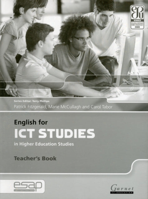 Book cover of: English for Information & Communication Technologies Teacher's Book