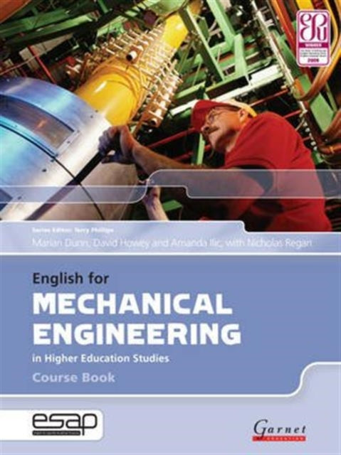 Book cover of: English for Mechanical Engineering Course Book + CDs