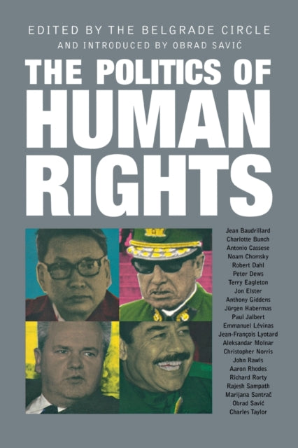 Book cover of: Politics of Human Rights. By: The Belgrade Circle