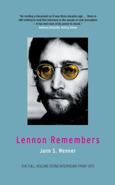 Book cover of: Lennon Remembers. By: Jann Wenner