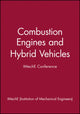 Book cover of: Combustion Engines and Hybrid Vehicles - IMechE Conference. By: IMechE (Institution of Mechanical Engineers)
