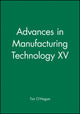 Book cover of: Advances in Manufacturing Technology XV. By: Tim O'Hagan