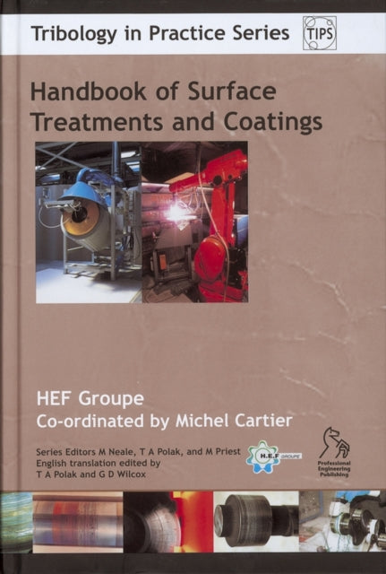 Book cover of: Handbook of Surface Treatment and Coatings