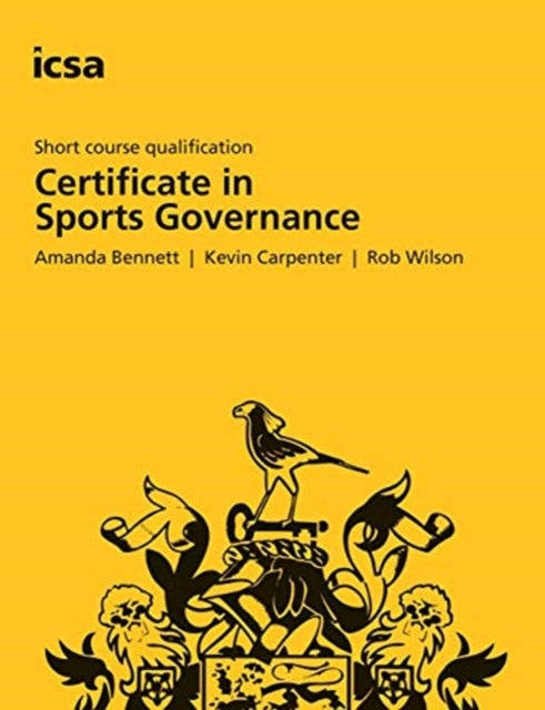 Book cover of: Sports Governance