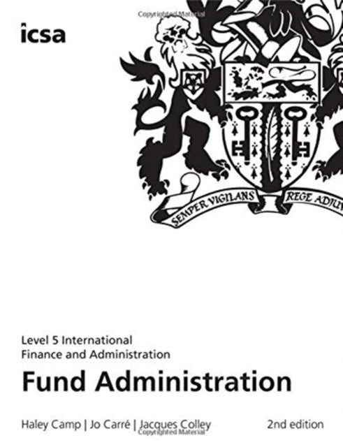 Book cover of: Fund Administration. By: Carre CAMP
