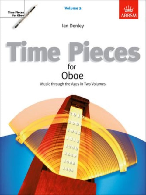 Book cover of: Time Pieces for Oboe, Volume 2. By: Ian Denley