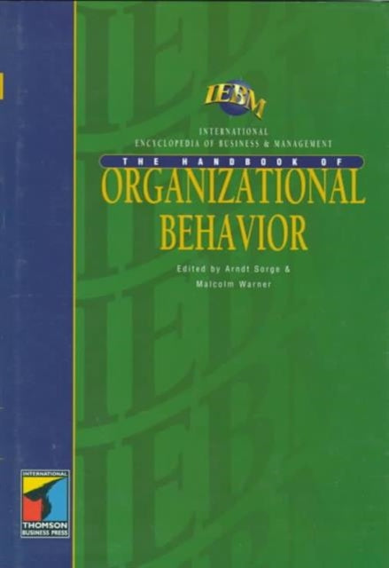 Book cover of: IEBM Handbook of Organizational Behavior