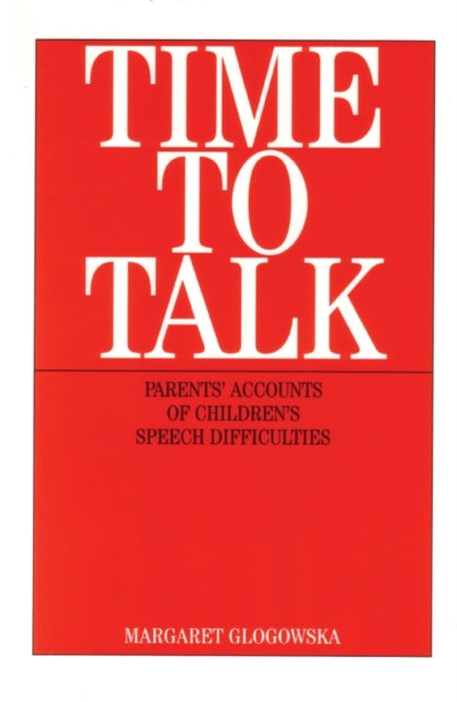 Book cover of: Time to Talk. By: Margaret Glogowska
