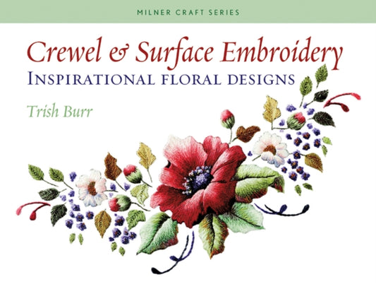 Book cover of: Crewel & Surface Embroidery