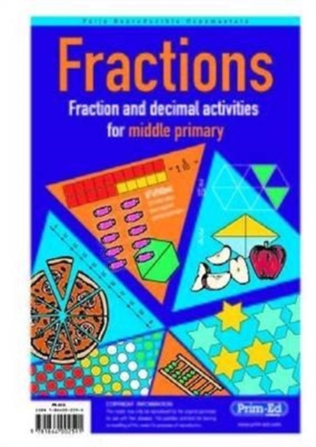 Book cover of: Fractions. By: Prim-Ed Publishing