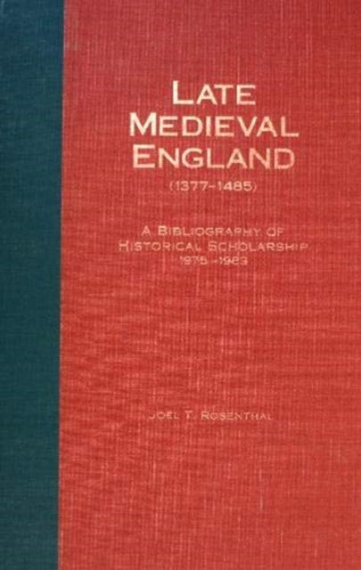 Book cover of: Late Medieval England (1377-1485)