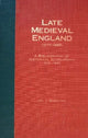 Book cover of: Late Medieval England (1377-1485)