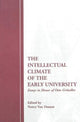 Book cover of: Intellectual Climate of the Early University
