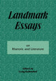 Book cover of: Landmark Essays on Rhetoric and Literature. By: Craig Kallendorf