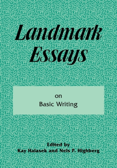 Book cover of: Landmark Essays on Basic Writing