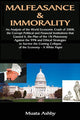 Book cover of: Malfeasance & Immorality. By: Muata Ashby