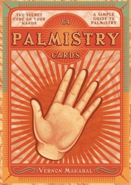 Book cover of: Palmistry Cards. By: Vernon Mahabal