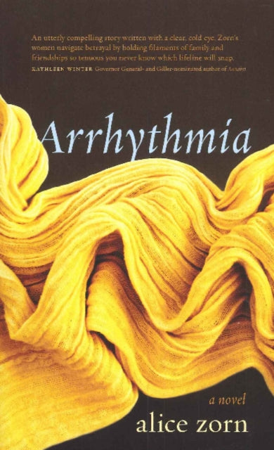 Book cover of: Arrhythmia. By: Alice Zorn