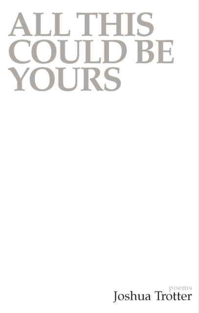 Book cover of: All This Could Be Yours. By: Joshua Trotter