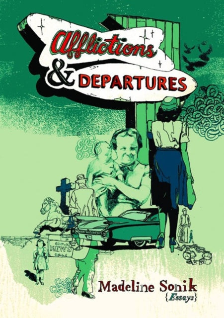 Book cover of: Afflictions & Departures. By: Madeline Sonik