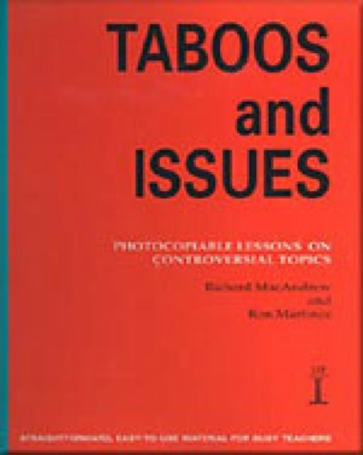 Book cover of: Taboos and Issues