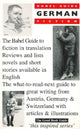 Book cover of: Babel Guide to German Fiction in English Translation. By: Ray Keenoy