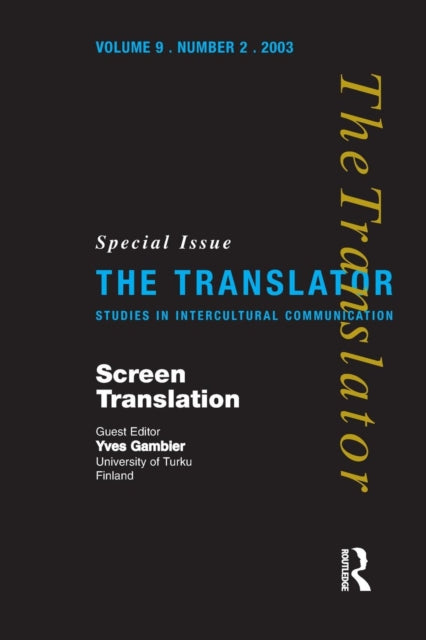 Book cover of: Screen Translation