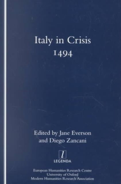 Book cover of: Italy in Crisis