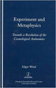 Book cover of: Experiment and Metaphysics. By: Edgar Wind