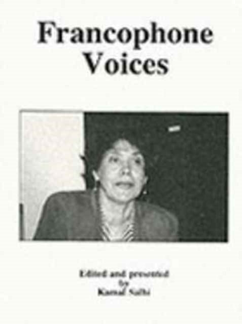 Book cover of: Francophone Voices. By: Kamal Salhi
