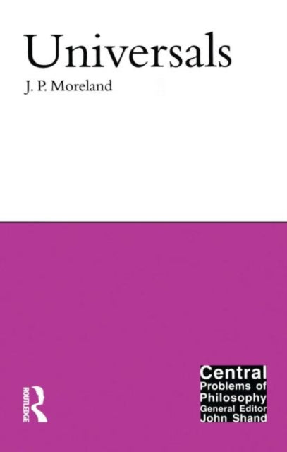 Book cover of: Universals. By: James Porter Moreland