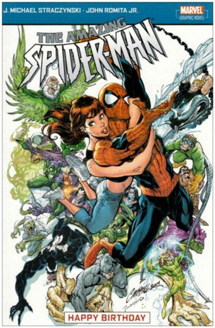 Book cover of: Amazing Spider-Man Vol.5: Happy Birthday. By: J. Michael Straczynski