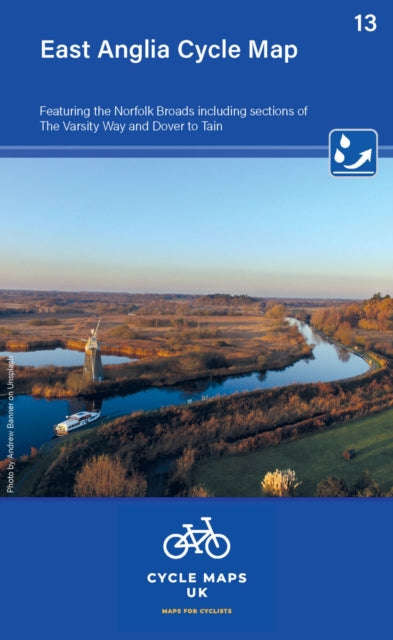 Book cover of: East Anglia Cycle Map 13